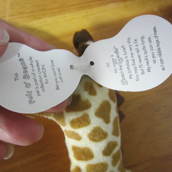 VTG 90'S FULL O'BEANS PLUSH TOYS, SET OF 4, W/TAGS, READ ALL - Picture 4 of 9